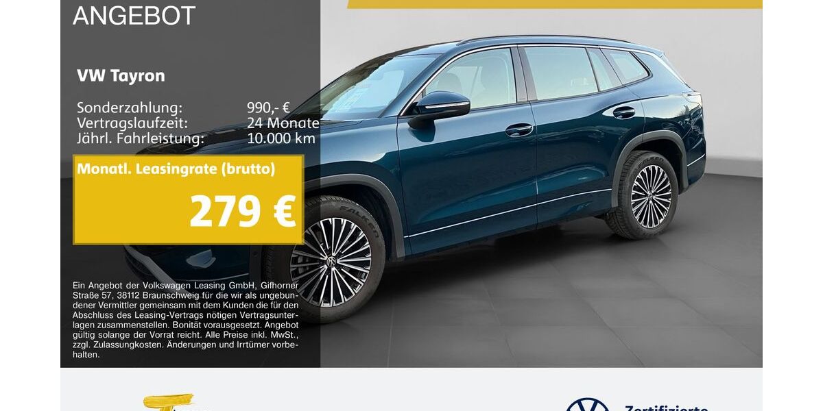 VW Tayron 20.994 km 34.980 &euro; Plettenberg 58840