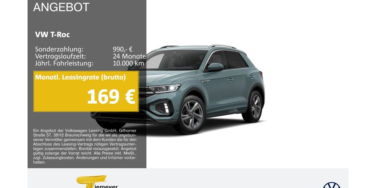 VW T-Roc 5.093 km 26.220 &euro; Lüdenscheid 58507