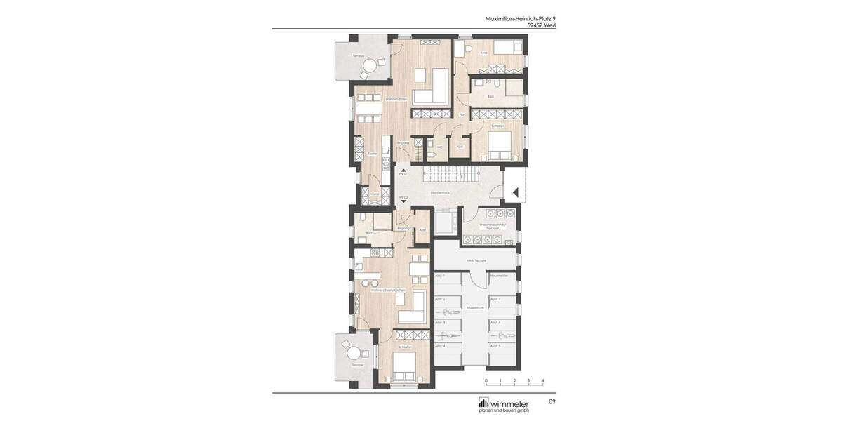 Etagenwohnung Werl - 3 Zimmer, 87 m&sup2;, 352.800&euro; | Angebot:25671462