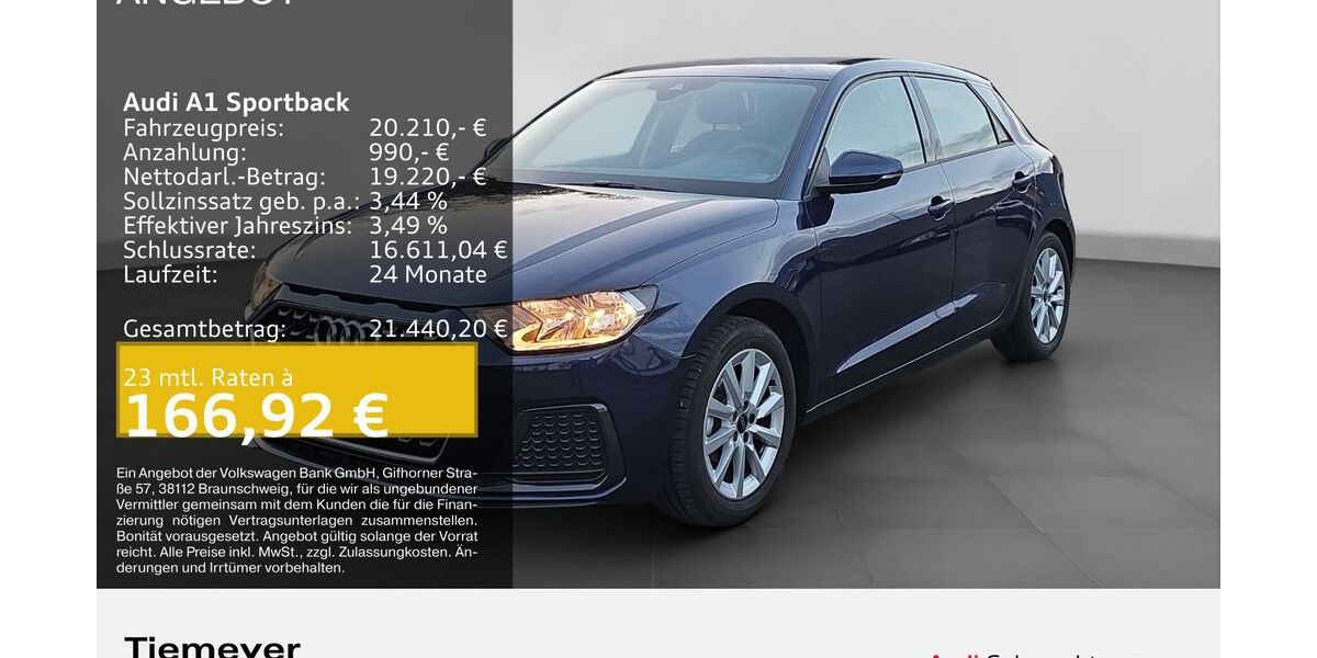 Audi A1 9.101 km 20.210 &euro; Plettenberg 58840