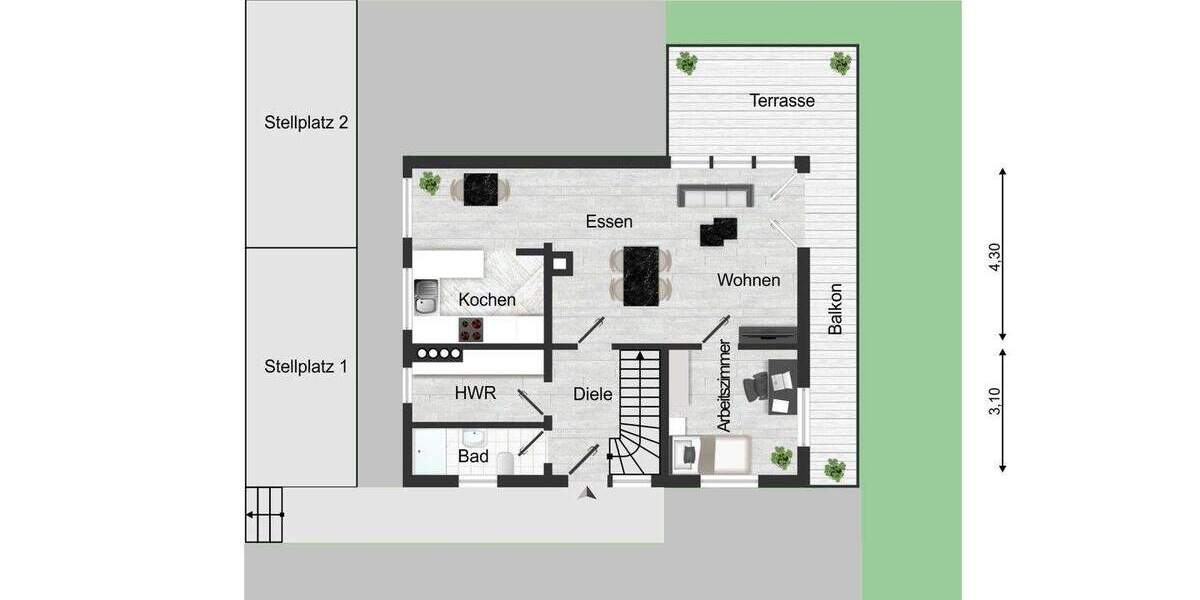 Einfamilienhaus Halver - 5 Zimmer, 129 m&sup2;, 269.700&euro; | Angebot:25744124
