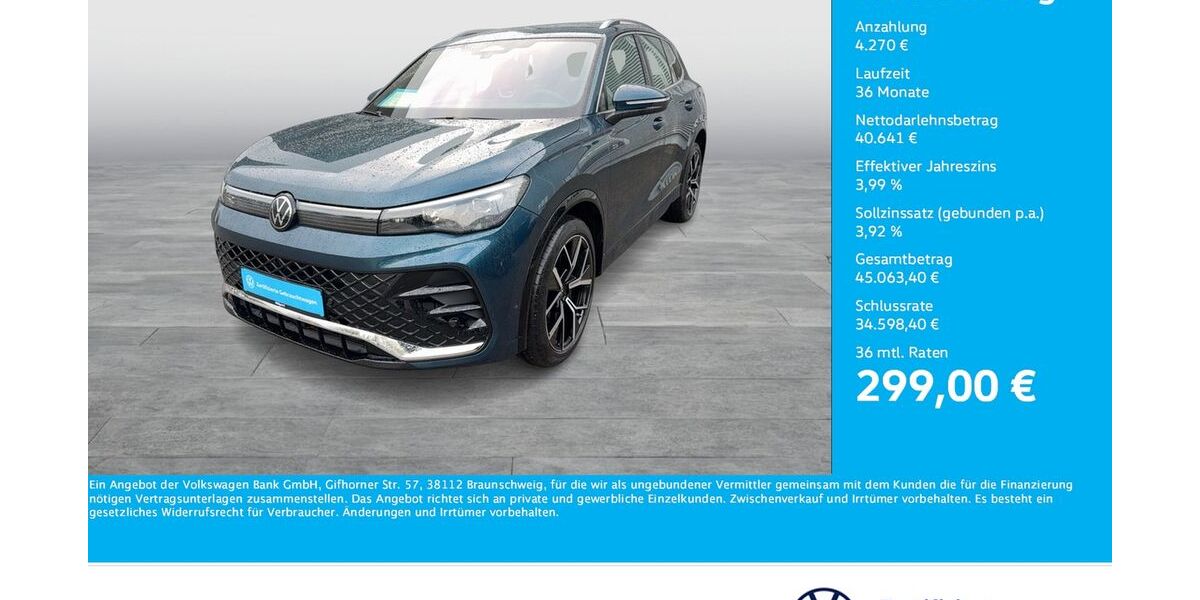 VW Tiguan 3.656 km 44.555 &euro; Unna 59423