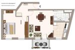 Etagenwohnung Iserlohn Gerlingsen - 2 Zimmer, 60 m&sup2;, 435&euro; | Angebot:26564956