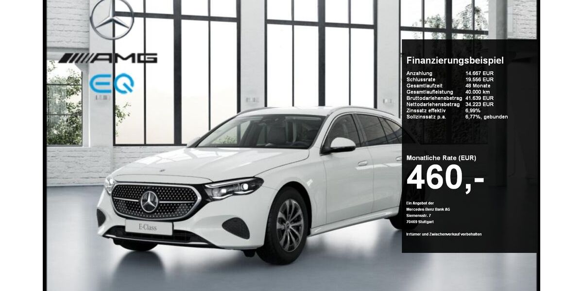 Mercedes-Benz E 200 4.510 km 47.770 &euro; Dortmund 44139