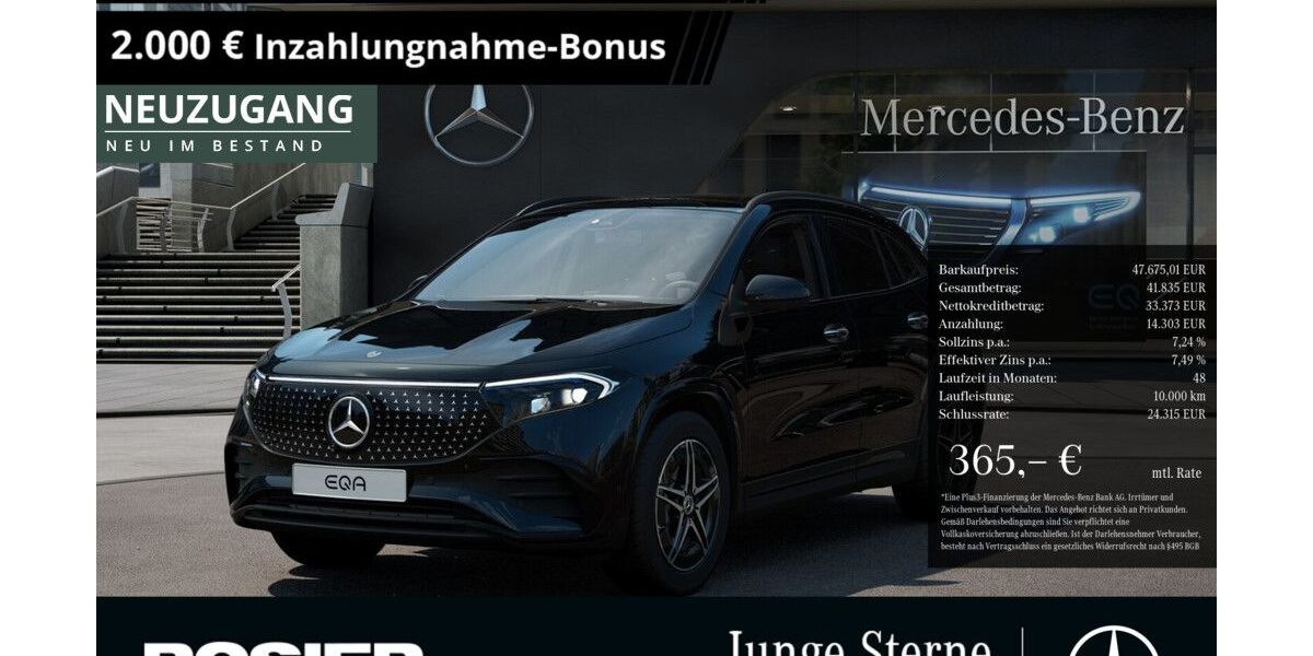Mercedes-Benz EQA 12.674 km 46.675 &euro; Arnsberg 59759