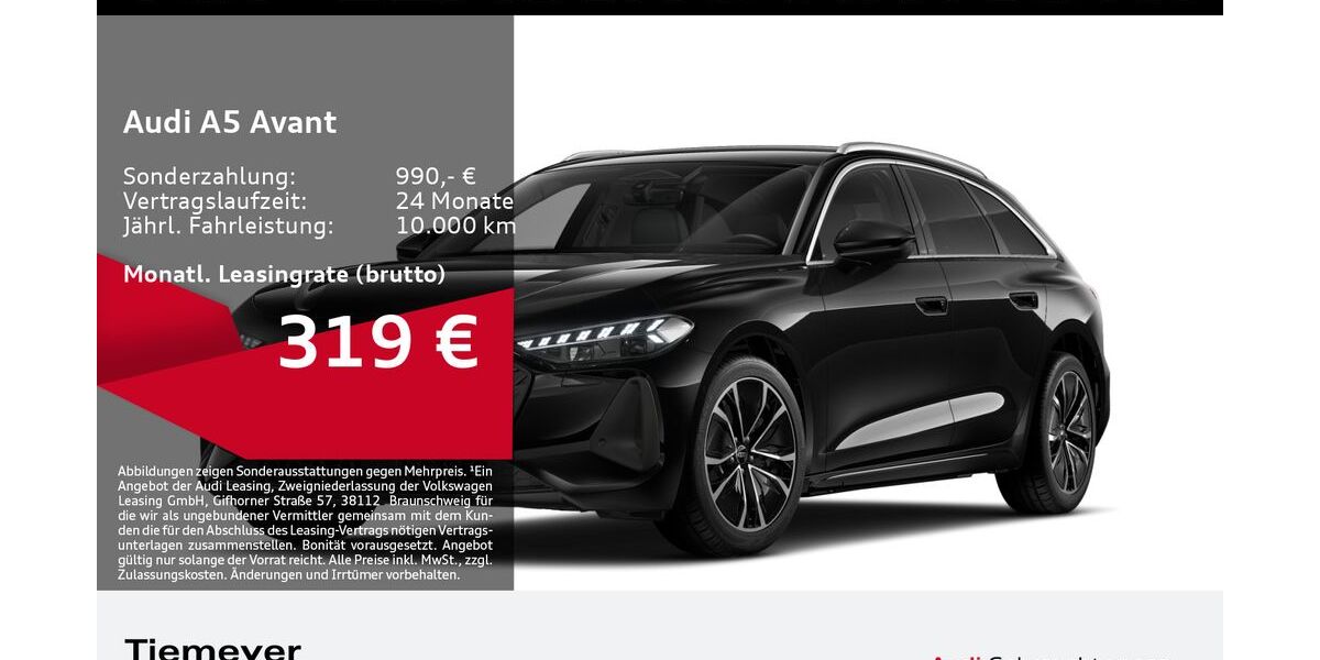 Audi A5 4.943 km 43.620 &euro; Plettenberg 58840