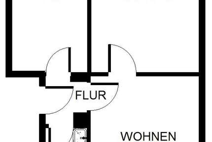 Wohnung Bergkamen - 2.5 Zimmer, 44 m&sup2;, 359&euro; | Angebot:25915682