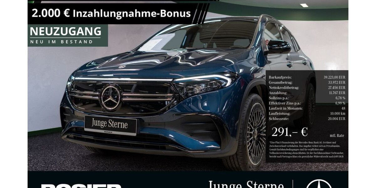 Mercedes-Benz EQA 3.443 km 39.223 &euro; Arnsberg 59759