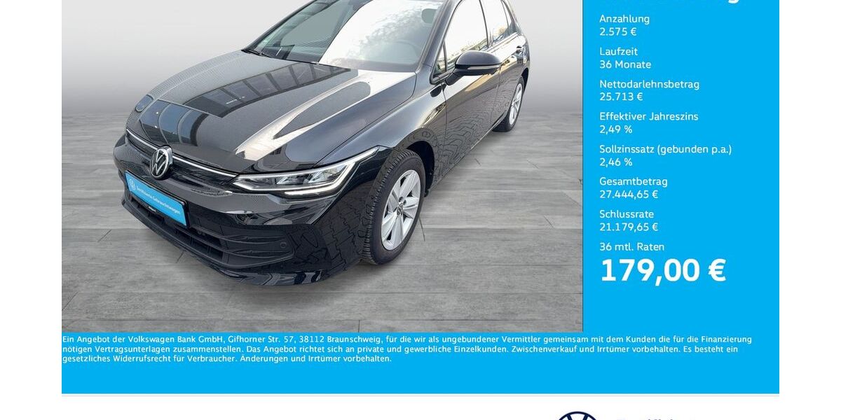 VW Golf 9.996 km 28.188 &euro; Bergkamen 59192