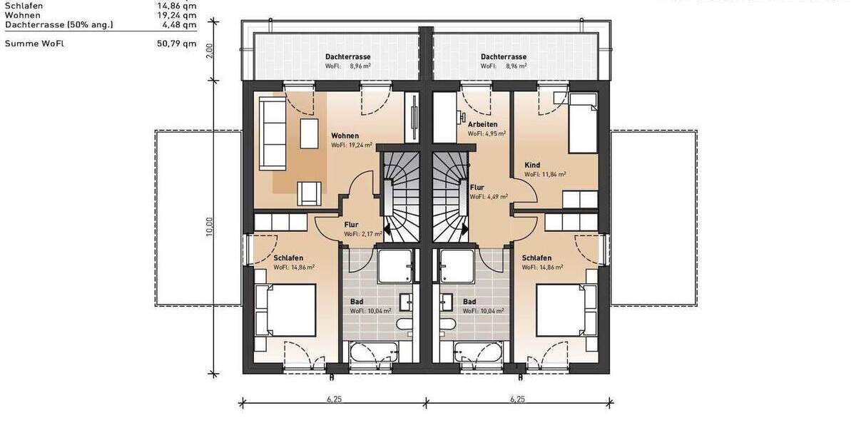 Doppelhaushälfte Ennepetal Homberge - 4 Zimmer, 150 m&sup2;, 565.000&euro; | Angebot:25668449
