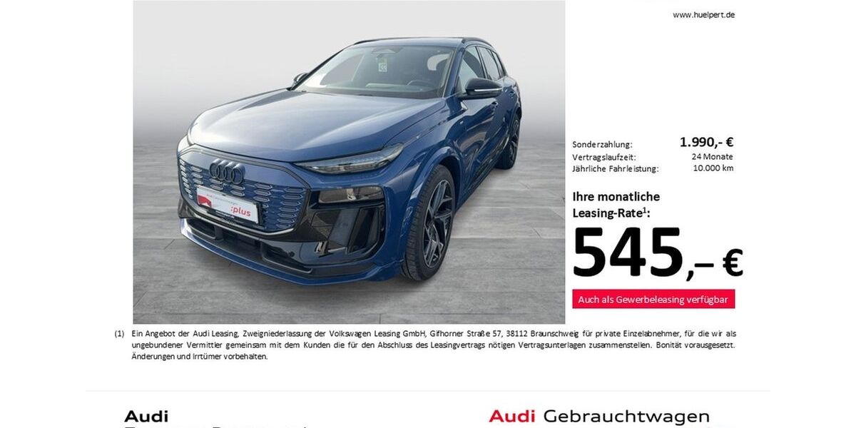 Audi Q6 e-tron 8.140 km 69.888 &euro; Dortmund 44143