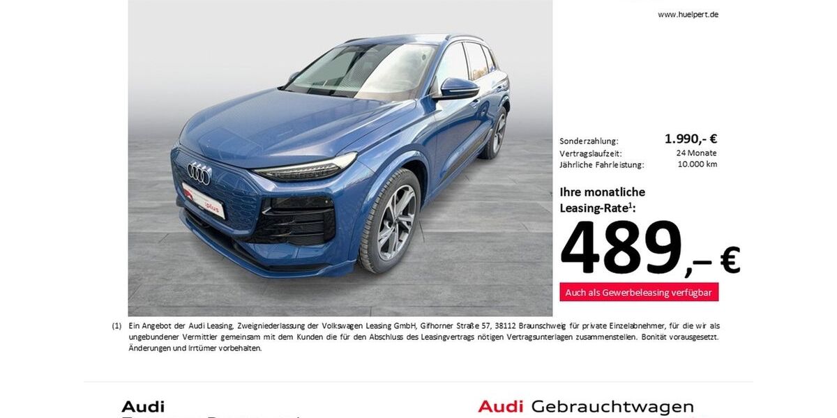 Audi Q6 e-tron 8.055 km 64.359 &euro; Dortmund 44143
