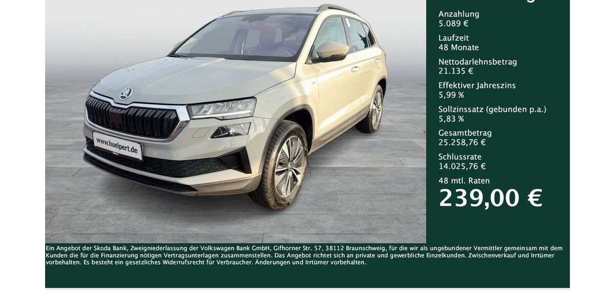 Skoda Karoq 98.463 km 25.986 &euro; Dortmund 44309