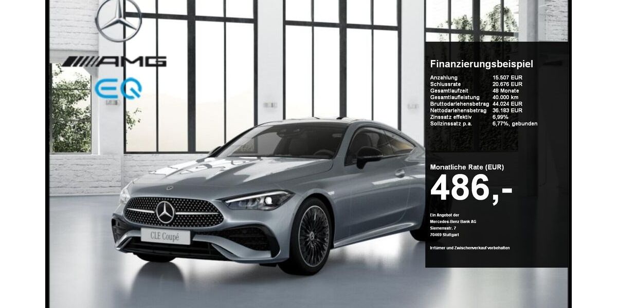 Mercedes-Benz CLE 200 9.965 km 49.840 &euro; Dortmund 44139