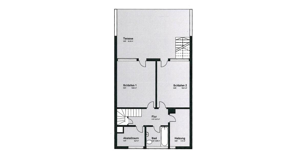 Reihenhaus Ennepetal - 4 Zimmer, 121 m&sup2;, 270.000&euro; | Angebot:27301314