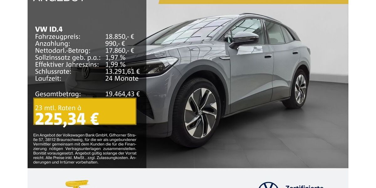 VW ID.4 85.149 km 18.430 &euro; Lüdenscheid 58507