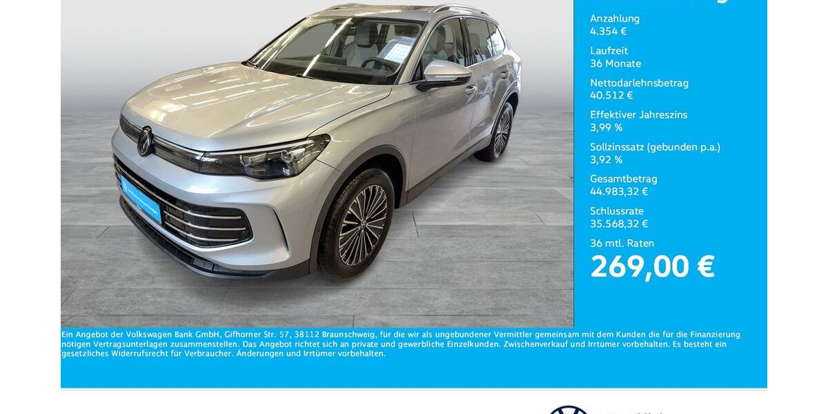 VW Tiguan 16.845 km 44.855 &euro; Unna 59423