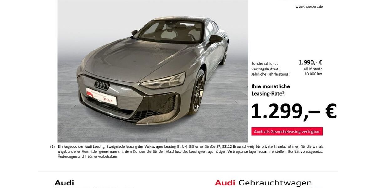 Audi RS e-tron GT 6.048 km 139.633 &euro; Dortmund 44143