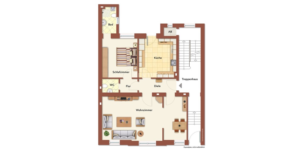 Rarität im beliebten Kaiserviertel: Attraktives 6-Familienhaus mit enormem Entwicklungspotenzial! - Mehrfamilienhaus, Wohnhaus Dortmund Brackel | Angebot:26943189