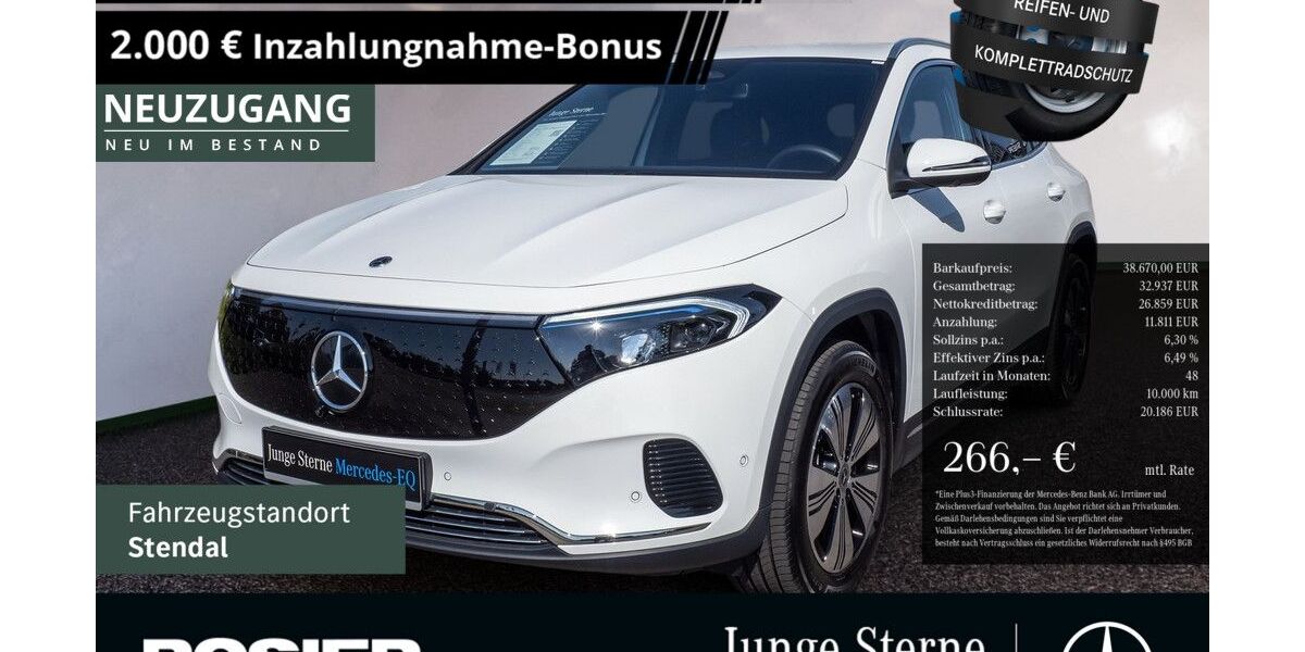 Mercedes-Benz EQA 4.149 km 37.420 &euro; Menden 58706