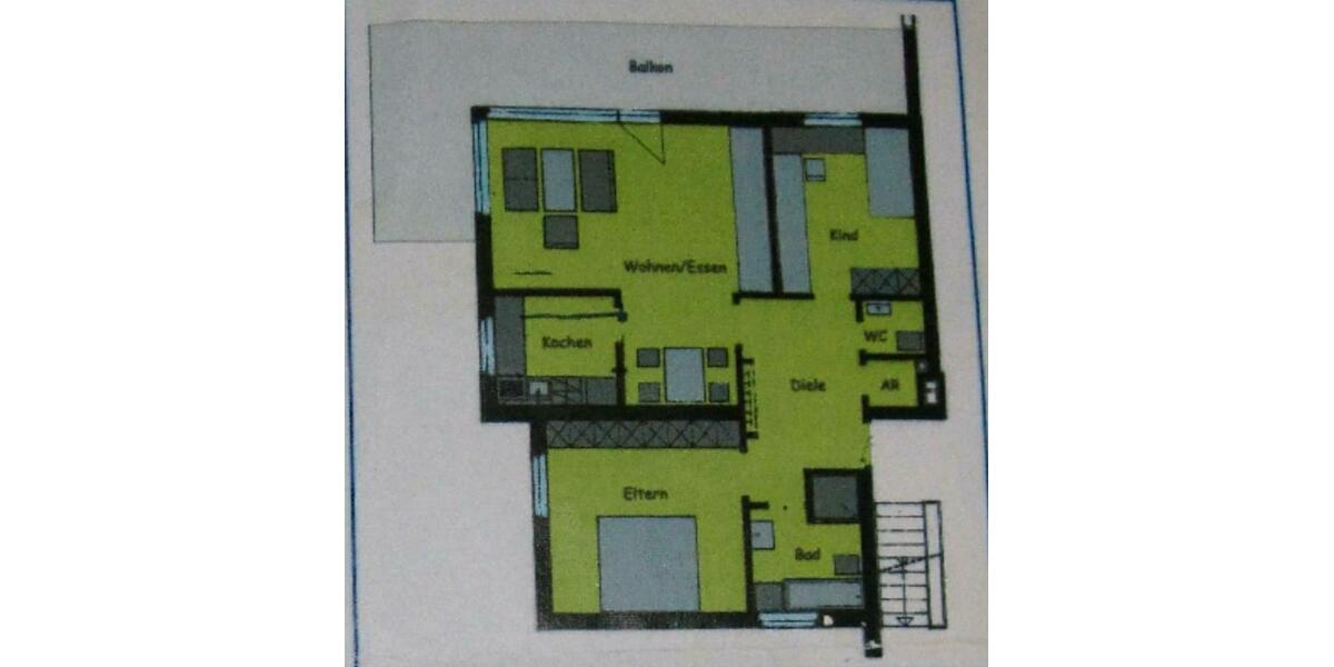 Etagenwohnung Arnsberg Rusch - 3 Zimmer, 90 m&sup2;, 239.000&euro; | Angebot:27263712
