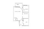 Etagenwohnung Dortmund Innenstadt Nord - 1.5 Zimmer, 41 m&sup2;, 350&euro; | Angebot:26625368
