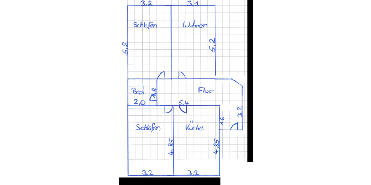 Etagenwohnung Hagen Hagen-Mitte - 3 Zimmer, 85 m&sup2;, 500&euro; | Angebot:25270793
