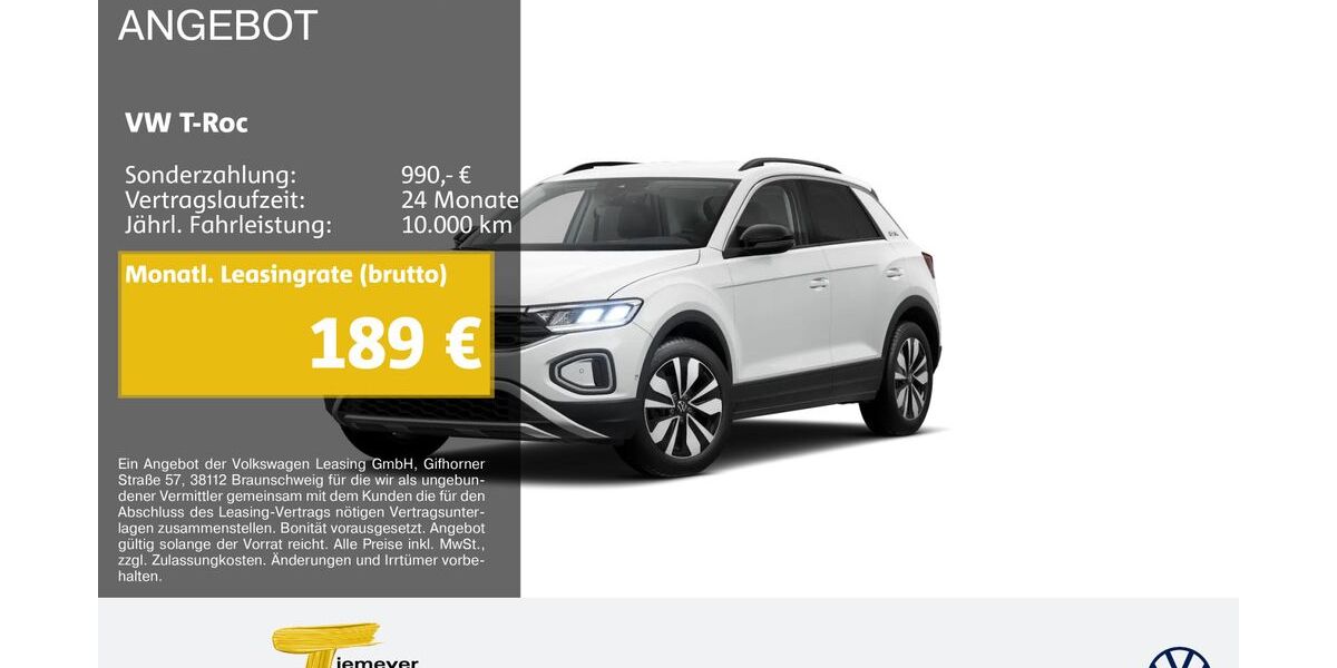 VW T-Roc 24.363 km 22.290 &euro; Lüdenscheid 58507