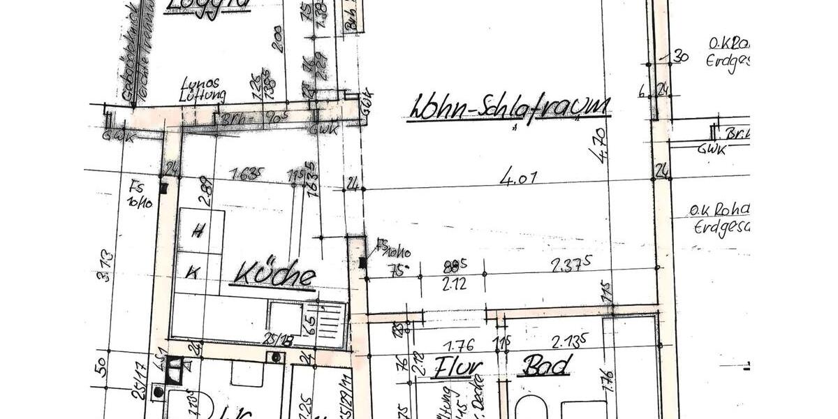 Etagenwohnung Hemer - 1 Zimmer, 36 m&sup2;, 350&euro; | Angebot:26005063