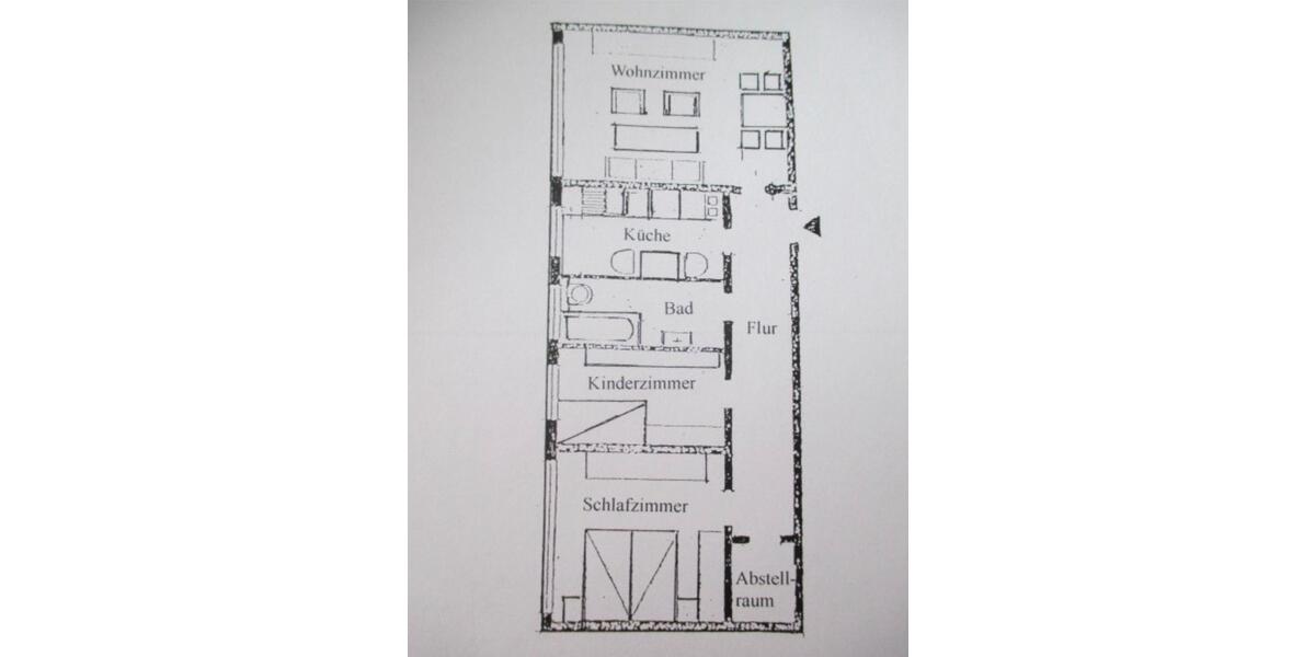 Etagenwohnung Bergkamen - 3.5 Zimmer, 67 m&sup2;, 900&euro; | Angebot:25838724