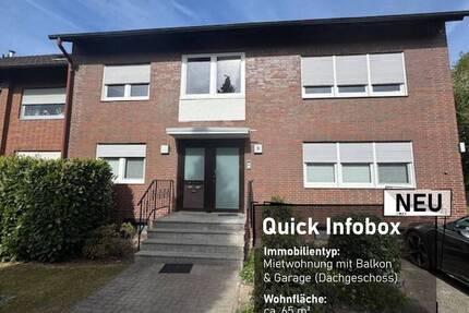 Wohnung Lünen Horstmar - 2 Zimmer, 65 m&sup2;, 550&euro; | Angebot:26569597