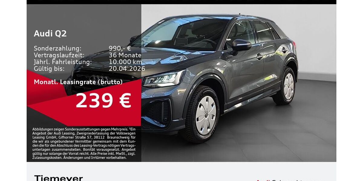 Audi Q2 5.860 km 29.160 &euro; Plettenberg 58840