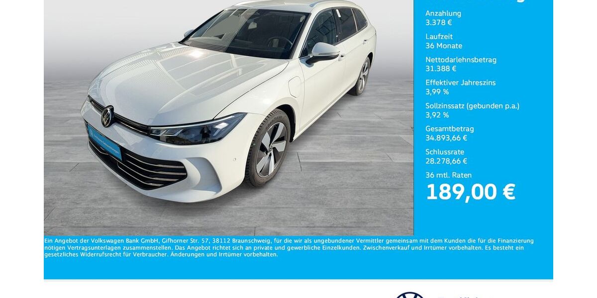VW Passat Variant 18.926 km 35.499 &euro; Bergkamen 59192
