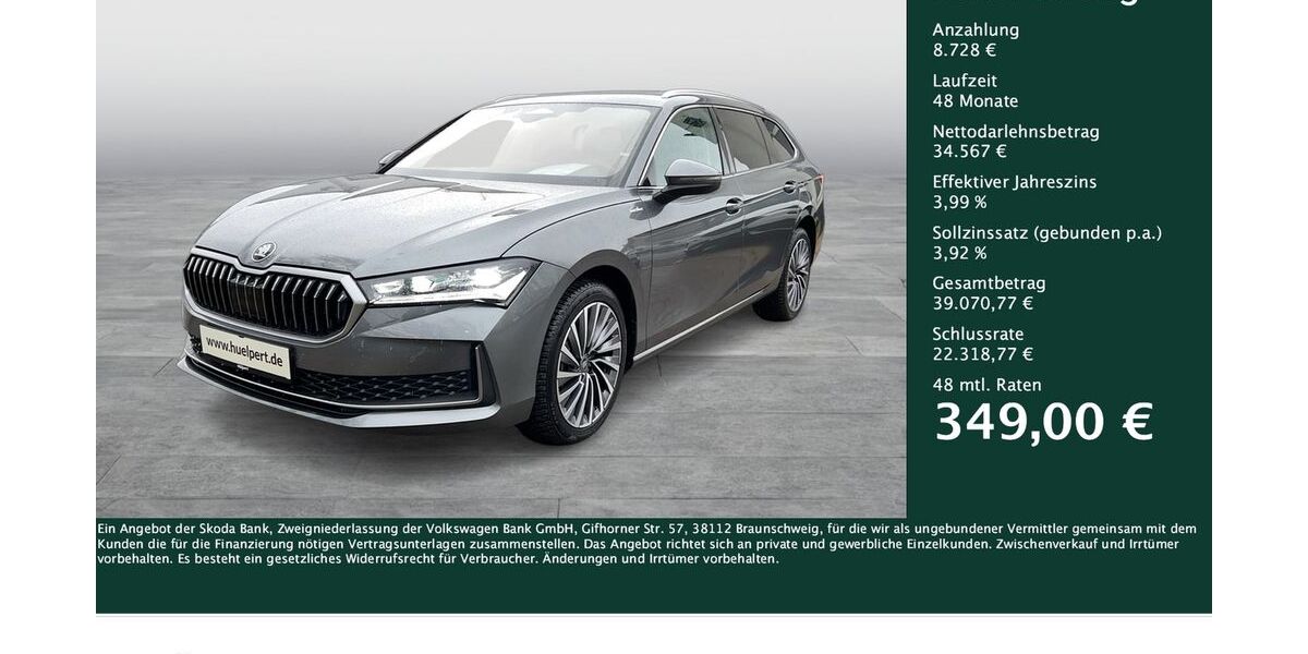 Skoda Superb 4.029 km 42.943 &euro; Dortmund 44269