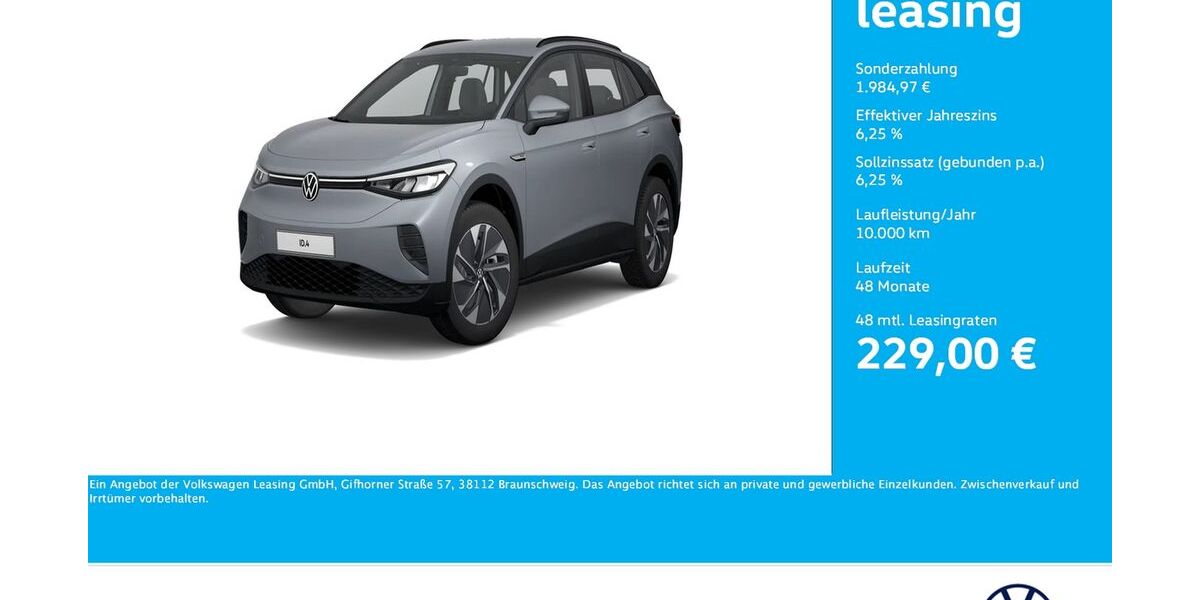 VW ID.4 29.093 km 24.100 &euro; Unna 59423