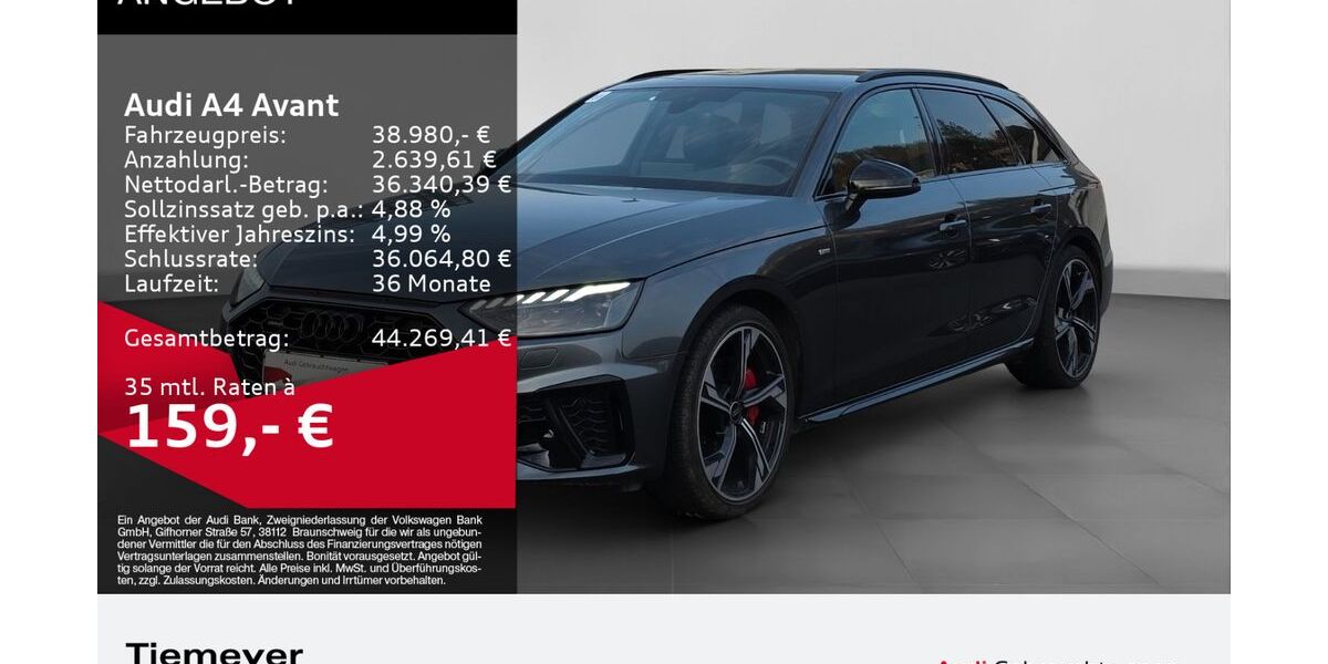 Audi A4 14.713 km 38.980 &euro; Plettenberg 58840