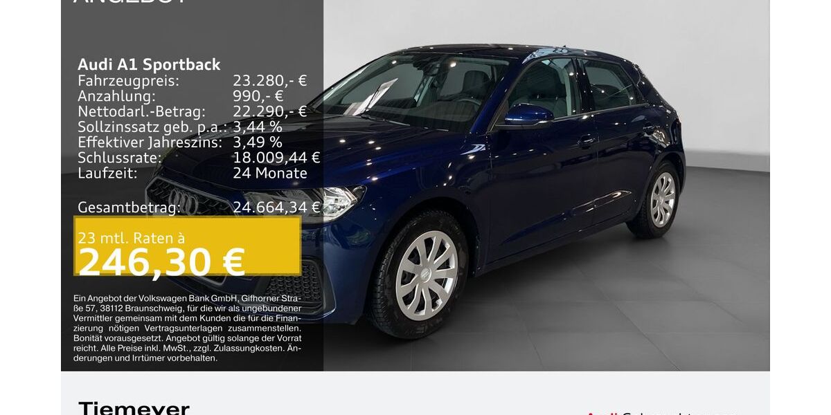 Audi A1 8.205 km 20.560 &euro; Lüdenscheid 58511