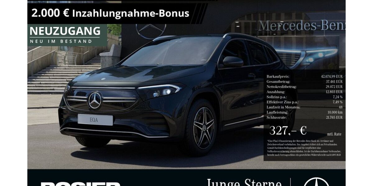 Mercedes-Benz EQA 12.000 km 42.675 &euro; Arnsberg 59759