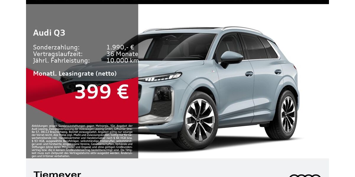 Audi Q3 9.990 km 43.880 &euro; Plettenberg 58840