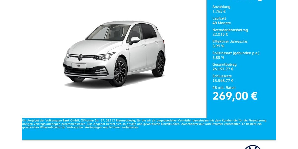 VW Golf 45.965 km 23.780 &euro; Bergkamen 59192