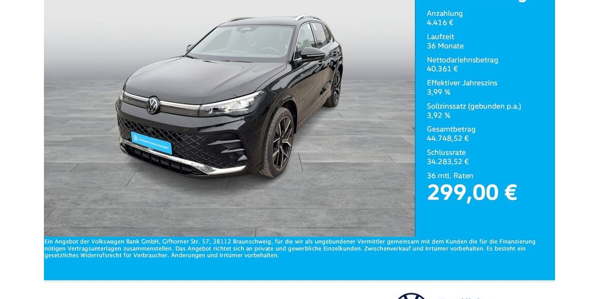 VW Tiguan 8.441 km 44.777 &euro; Unna 59423