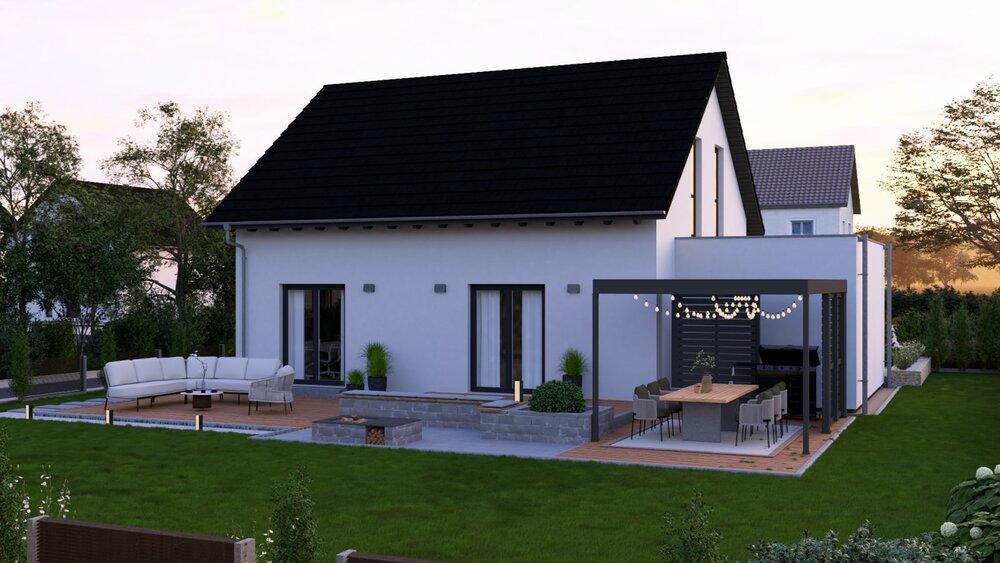 Individuelles Traumhaus gestalten - Flexible Planung und hohe Qualität mit allkauf - Pure 6 - Einfamilienhaus Gevelsberg | Angebot:27334610