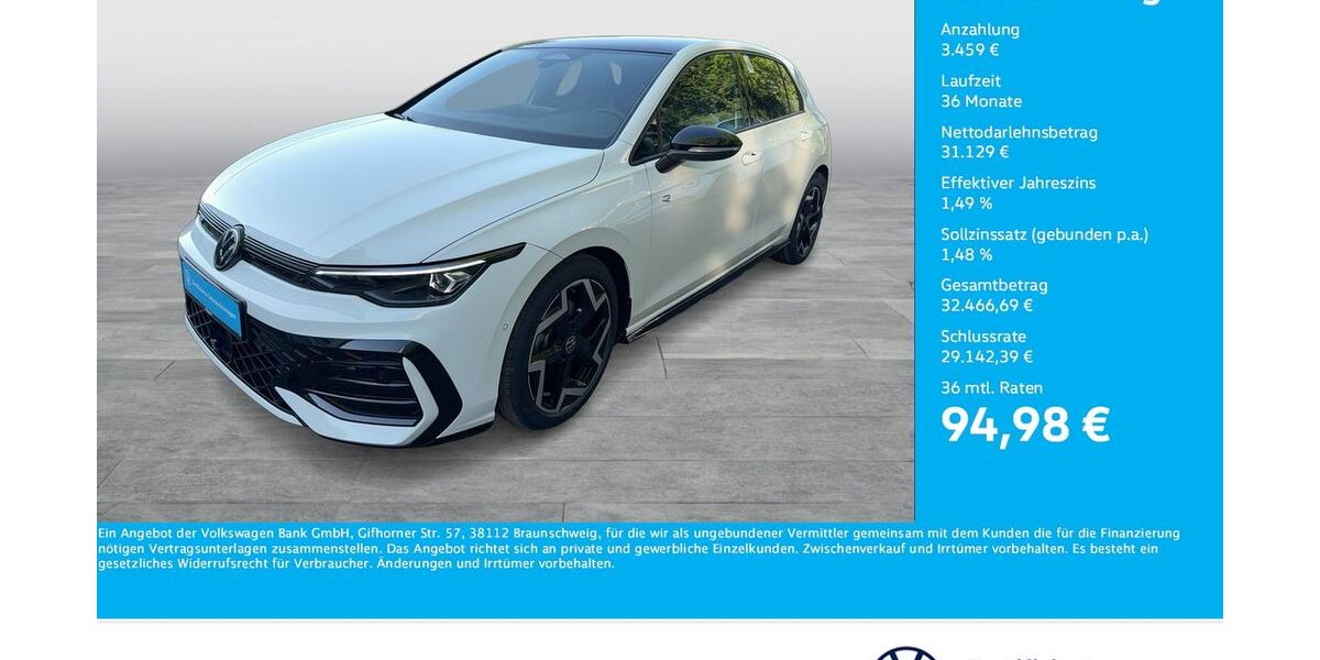 VW Golf 2.024 km 34.144 &euro; Dortmund 44141