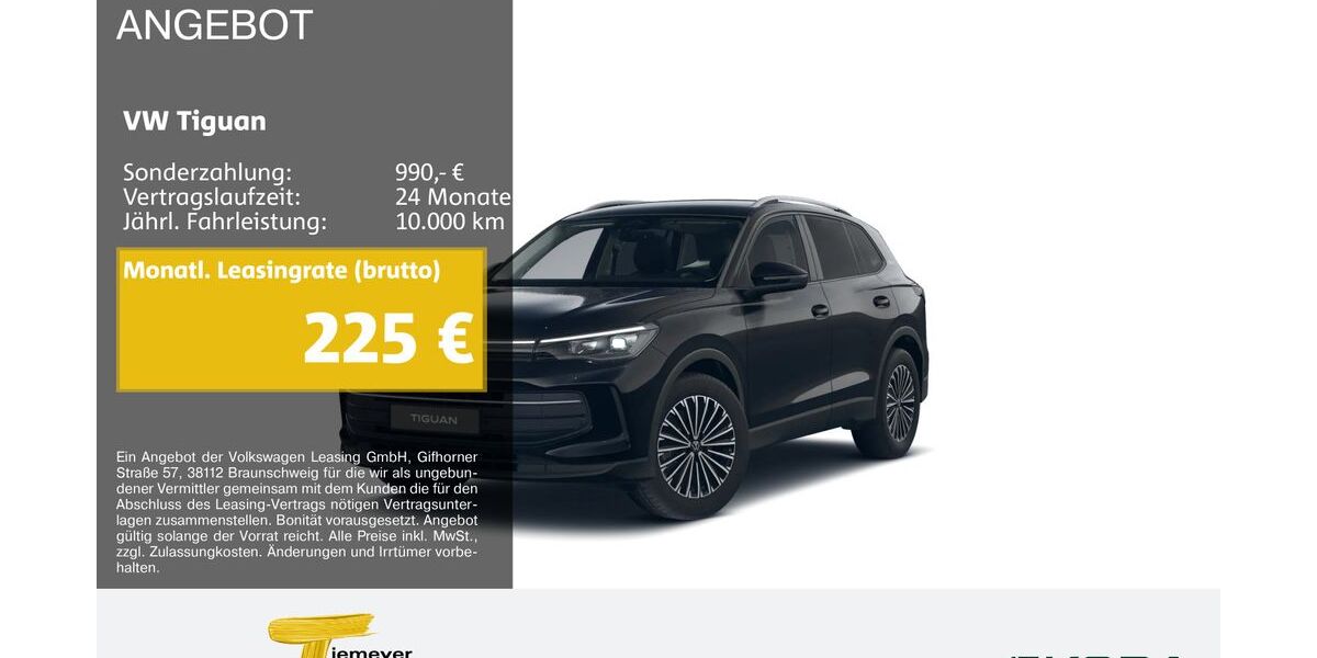 VW Tiguan 11.021 km 34.450 &euro; Werdohl 58791