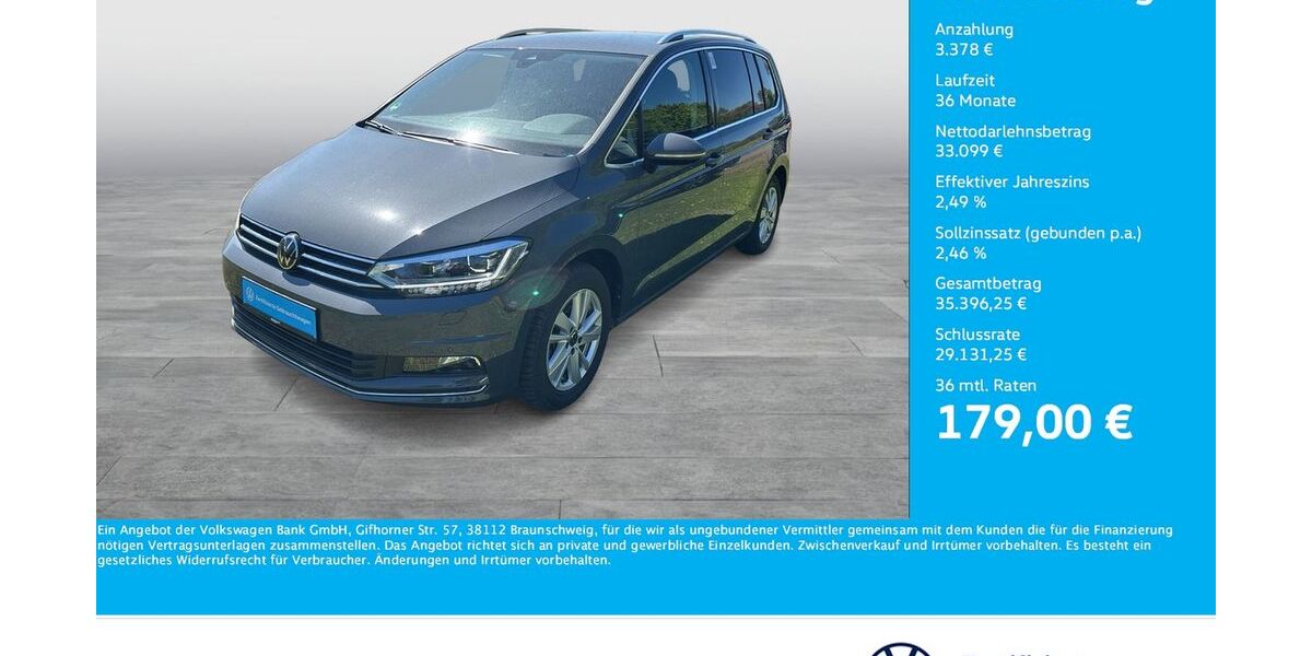 VW Touran 9.662 km 35.977 &euro; Unna 59423