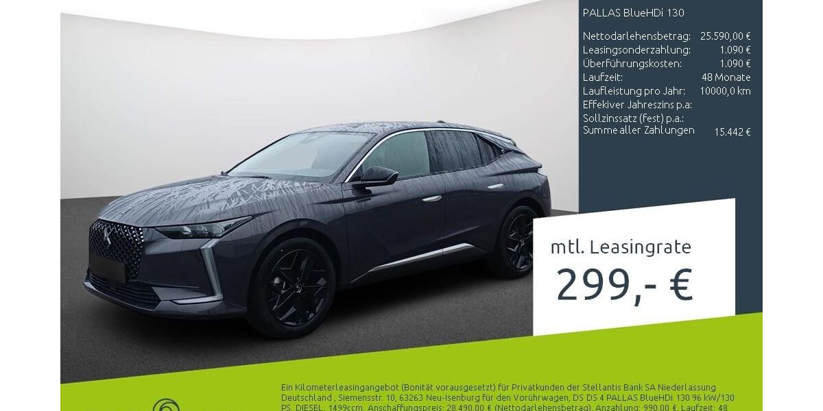 DS Automobiles DS4 7.852 km 25.889 &euro; Dortmund 44263