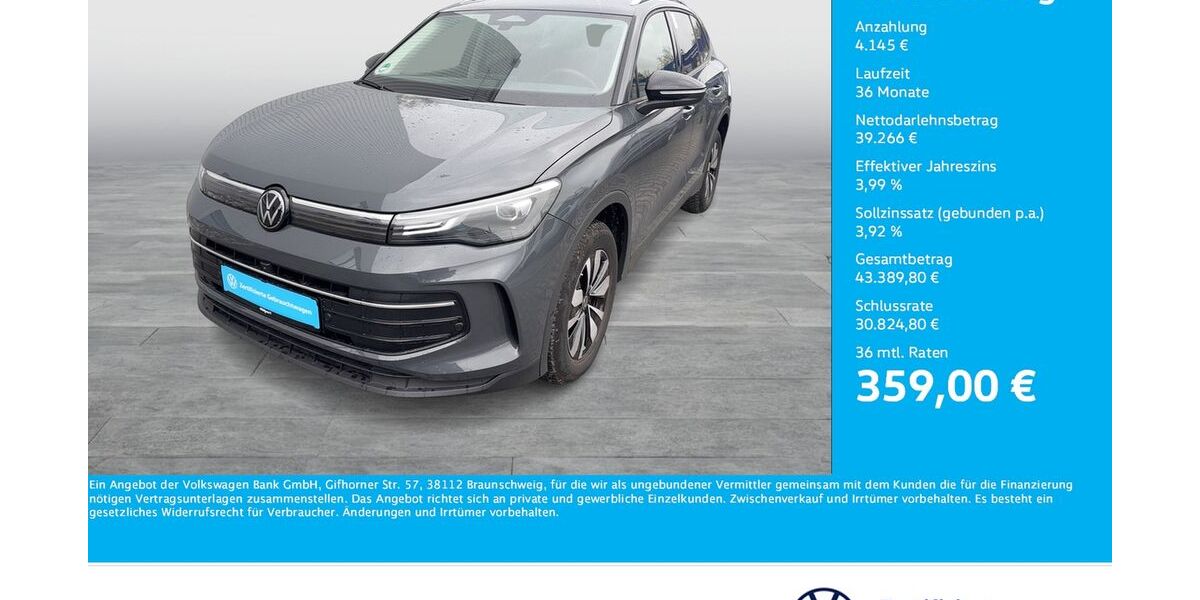VW Tiguan 6.055 km 41.977 &euro; Bergkamen 59192