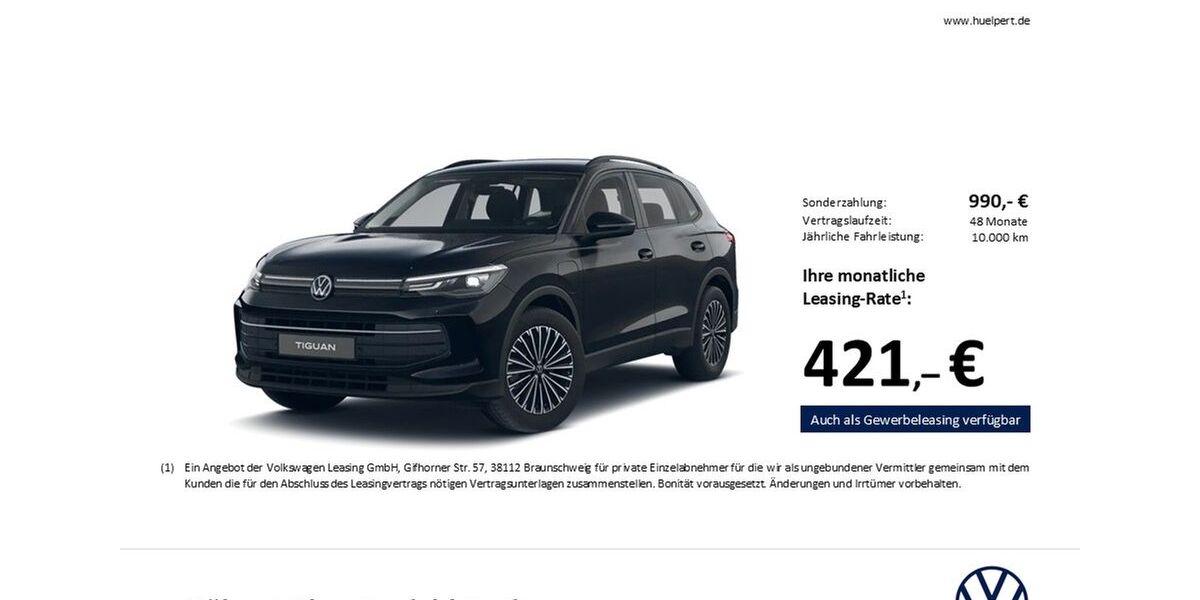 VW Tiguan 12.999 km 40.811 &euro; Dortmund 44379