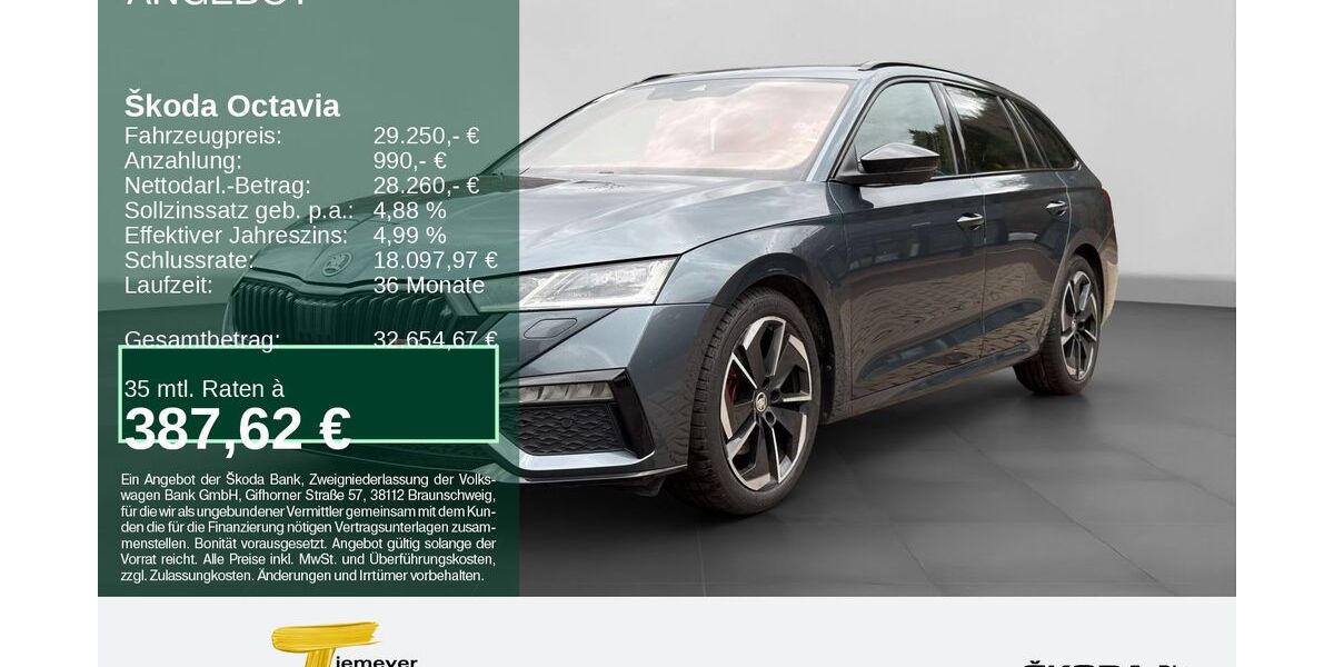 Skoda Octavia 71.176 km 29.750 &euro; Werdohl 58791