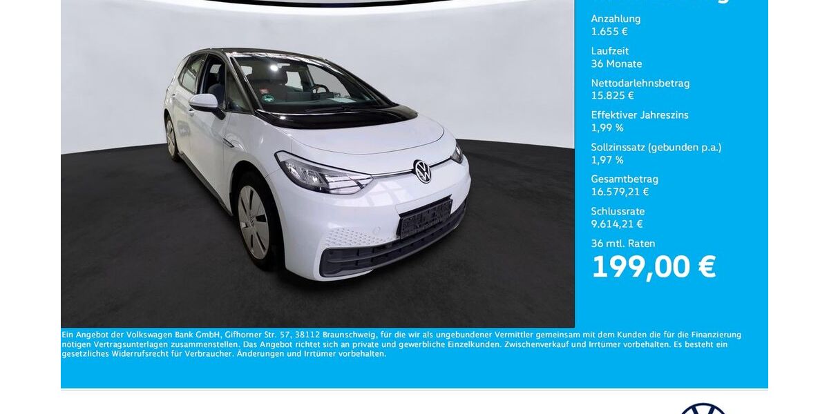 VW ID.3 73.008 km 17.480 &euro; Unna 59423
